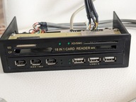 Wewnętrzny czytnik kart pamięci 18 w 1 USB 2.0