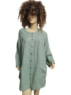 GUDRUN SJODEN TYNIKA lniana z kieszeniami XL-42/44