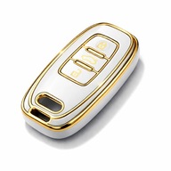 Etui SILIKONOWE - TPU na kluczyk keyless do Audi Typ 2