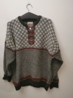 OAKWOOD NORWESKI SWETER R.M/L SWETR ORYGINALNY