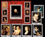 **KOMORY 353-358 BL.97 = 16,5E - PETER PAUL RUBENS