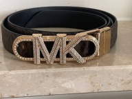 Pasek Michael Kors Brązowy M dwustronny Oryginał