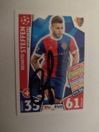 Karta topps match attax autograf FC Basel Steffen Champions League 17/18