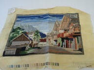 KILIM BIEŻNIK SERWETKA HAFTOWANY SKANDYNAWSKI