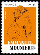 Francja 2025 Znaczek ** filozofia Mounier