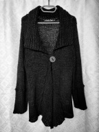 NARZUTKA KARDIGAN COSIMA CZARNY 44-46
