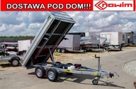 Kiper Wywrotka 2,0T Przyczepa Dwuosiowa z Hamulcem Budowlana 3.0 x 1.5 m