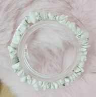 Bransoletka biały howlit Bracelet / 6423 Oliwia Kurowska, Kuba Kurowski