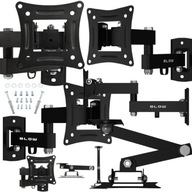 MOCNY UCHWYT ŚCIENNY OBROTOWY WIESZAK DO TV MONITORA 10-32" CALE VESA