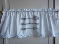 SZTUĆCE GRAFIKI BAWEŁNIANE ZAZDROSTKI RETRO