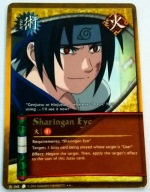 Karta Naruto CCG Jutsu Sharingan Eye - J-048