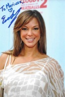 Autograf Eva LaRue z dedykacją dla Mariusza, CSI: Kryminalne zagadki Miami