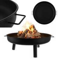 PALENISKO OGRODOWE 80 CM DO GRILLA OGRODU OGNISKA METALOWE DUŻE SOLIDNE XXL