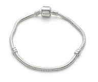 Bransoletka Damska 18 cm modułowa do Charms | 925, sterling | Walentynki