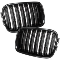 Nerki grill atrapa czarny połysk do BMW 3 E36 91-96 przed LIFT