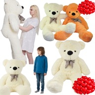MASKOTKA MIŚ PLUSZOWY DUŻY PLUSZAK 140CM PREZENT NA WALENTYNKI DZIECKA