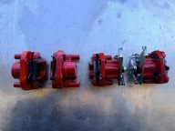 ZACISKI HAMULCOWE PRZÓD TYŁ LIGIER MICROCAR CZERWONE ORYGINAŁ