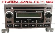 HYUNDAI SANTA FE ZDALNE ROZKODOWANIE, RADIO, KOD DO RADIA