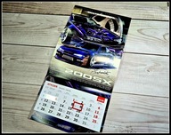 Kalendarz ścienny pionowy Nissan S14 Silvia autograf PRZEMEK SZAFRAŃSKI