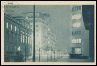 PTP - GDAŃSK # ULICA 3 MAJA W NOCY # POCZTÓWKA 1954