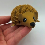 Figurka Jeż Jeżyk Ruchomy DUŻY 3D Druk 3D Gadżet Sensoryczny Dekoracja