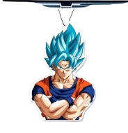 zapach samochodowy zawieszka do auta odświeżacz dragon ball z goku