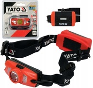LATARKA CZOŁOWA YATO 500lm AKUMULATOROWA LI-ION 3,7V 1000mAh IP44 CZOŁÓWKA
