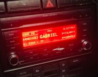 Radio samochodowe Audi OE CONCERT 2-DIN Z KODEM