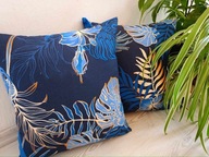 PODUSZKI DEKORACYJNE ZESTAW 2szt BAWEŁNA 100%