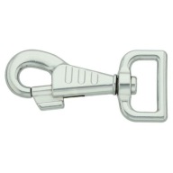 Ozdobny karabińczyk 80 mm/25Q – Srebny chromowany