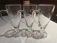 Szklane szklanki kubki do latte (3 sztuki)