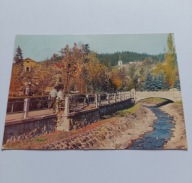 CIEKAWA STARA POCZTÓWKA KRYNICA BULWARY DIETLA BIURO WYDAWNICZE RUCH L. 70