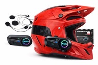 Interkom Motocyklowy Kady L1 Bluetooth Wodoodporny Zestaw do Kasku z Mikro