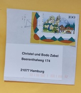 Niemcy. Wycinek. Kasownik Hamburg 3.04261