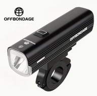 Lampka Rowerowa Przód 1000lm Powerbank 4800mAh USB-C IP65 Mocna LED