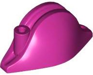 LEGO 2528 Kapelusz czapka pirat Magenta 2szt Nowe