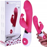 Wibrator główka jak penis króliczek mocny 30 trybów