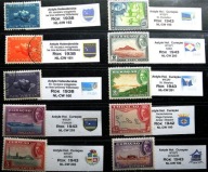 ZESTAW ZNACZKOW KOLONIE HOLENDERSKIE ANTYLE CURACAO