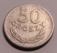 50 GROSZY ALUMINIUM POLSKA 1971 ROK PRL RZADKA !!