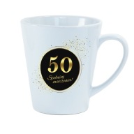 Kubek urodzinowy prezent 50 lat dla taty mamy
