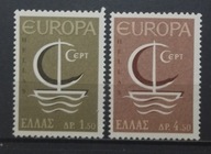 Europa-34 Grecja czysta seria** 1966r.