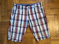 KRÓTKIE SPODENKI VOLCANO męskie rozm. XXL kratka