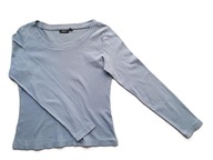 Bluzka Reserved niebieska cotton r. 38/M BDB
