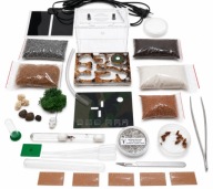 Messor barbarus Zestaw Formikarium+ Akcesoria+ Mata grzewcza START BOX MAX
