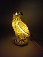 Orzeł - Sokół - porcelanowa Lampka Nocna - 21cm - śliczna kolekcjonerska