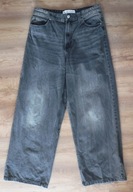 Spodnie jeansowe BERSHKA czarne roz. eur 42