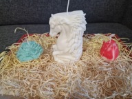 świece z wosku sojowego