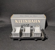 WAGON TOWAROWY Z KONTENERAMI W TABORZE DB - H0 - KLEIN BAHN AUSTRIA