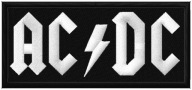 Termo Naszywka ACDC Muzyczna Rock Haftowana Naprasowanka
