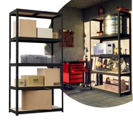 Regał magazynowy metalowy Goodhome 179 x 90 x 40 cm 100 kg na półkę 500 kg